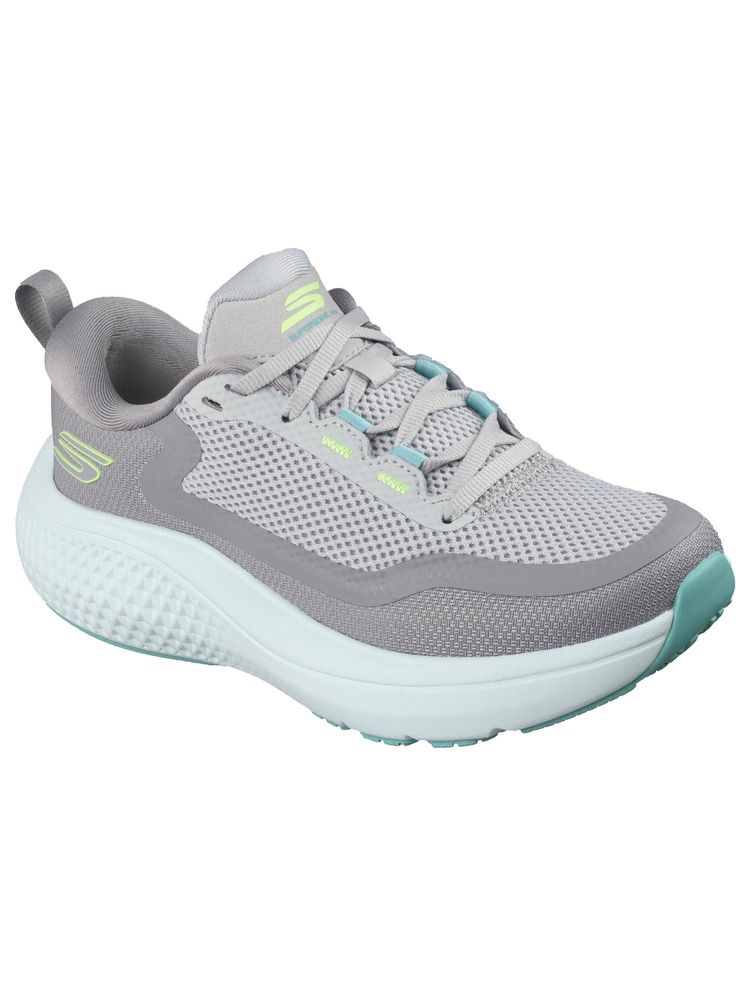 SKECHERS Women Go Run Supersonic Max Lace Up Running Shoes - Grey-picture-17