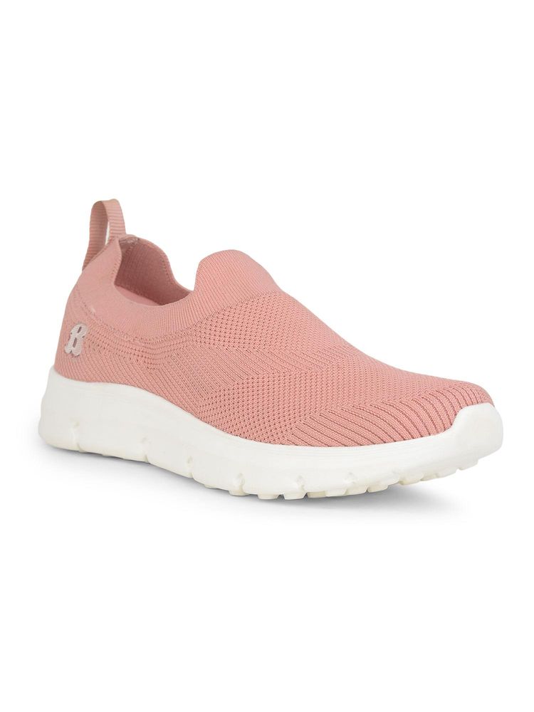 Bata Womens Lightweight Slip Walking Shoes - Pink-image-42