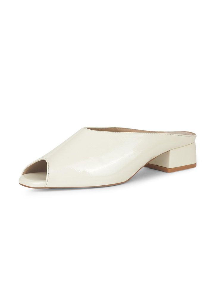 Bata Womens Block Heel Mules - Beige-picture-39