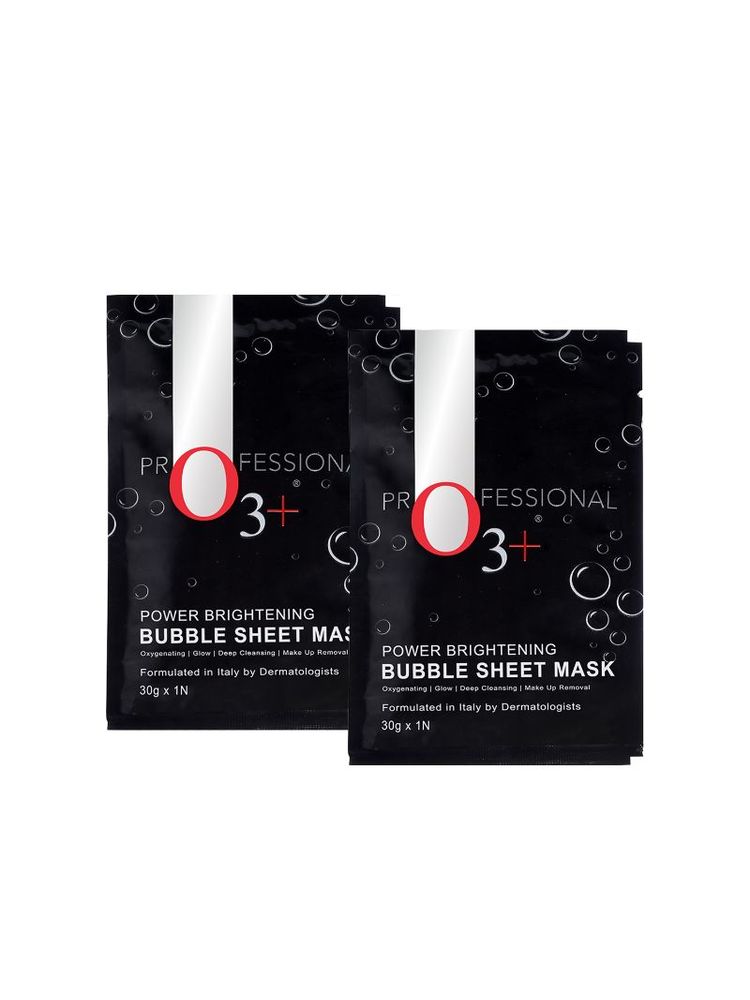 O3+ Power Brightening Bubble Sheet Mask