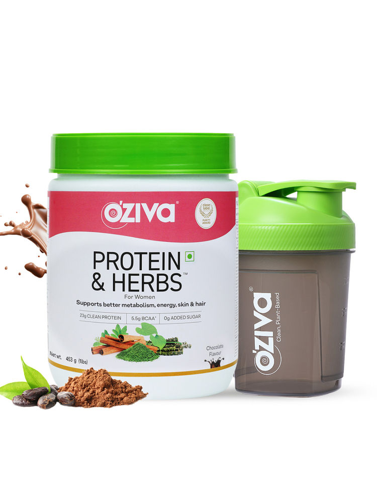 Oziva Protein & Herbs Women - Protein + Free Oziva Shaker