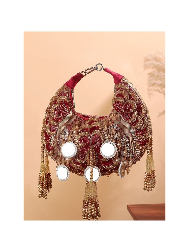 SWISNI Moon Shape Designer Clutch (M)-picture-45
