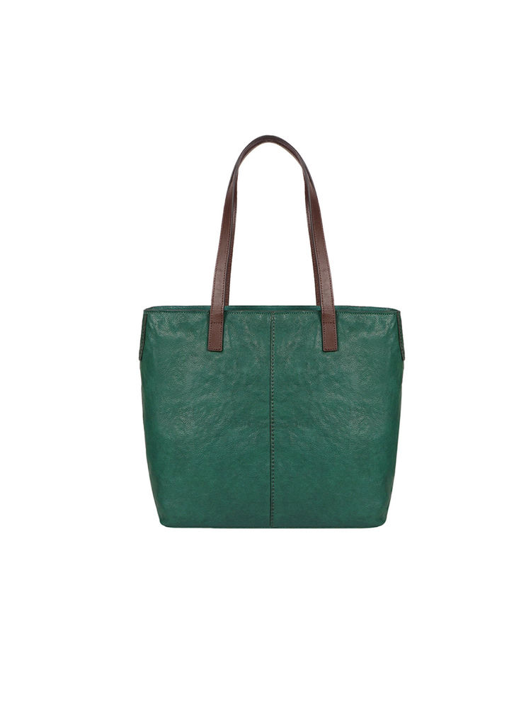Hidesign Sonoma 01 Burnt Goat Mel Ranch Tote Bag Green (L)-picture-22