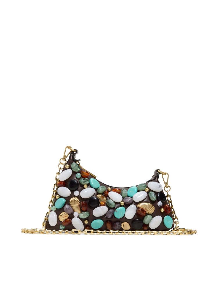 Aldo Women Coastalgem Brown Shoulder Bag-picture-17