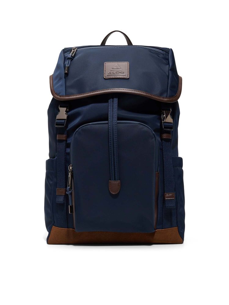 Aldo Men Edoedien Navy Blue Solid Backpack-picture-22
