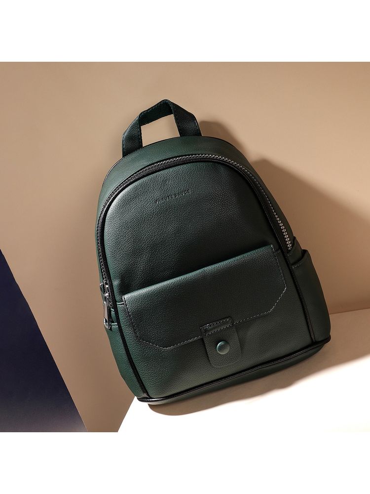 Haute Sauce Elevated Round Mini Backpack - Forest Green-picture-11