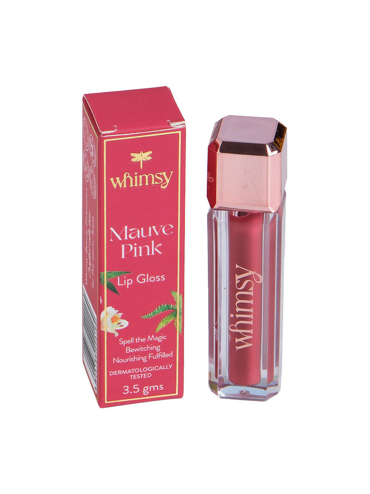 Whimsy Beauty Safe & Organic Non-Sticky Lip Gloss For Teen And Preteen Girls (Mauve Pink)-image-35
