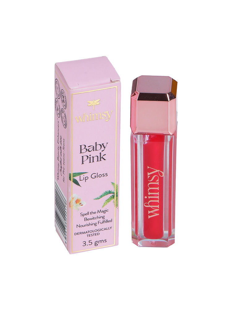Whimsy Beauty Safe & Organic Non-Sticky Lip Gloss For Teen And Preteen Girls (Baby Pink)-image-35