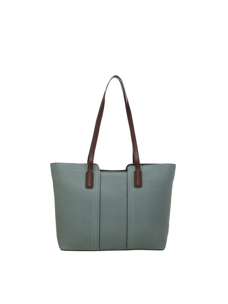Carry City Women Scarlet Teal Solid Tote Bag-picture-10