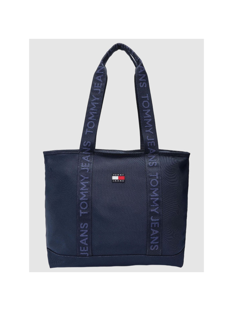 tommy hilfiger accessories Tommy Hilfiger Logo Blue Polyester Tote Bag-picture-25
