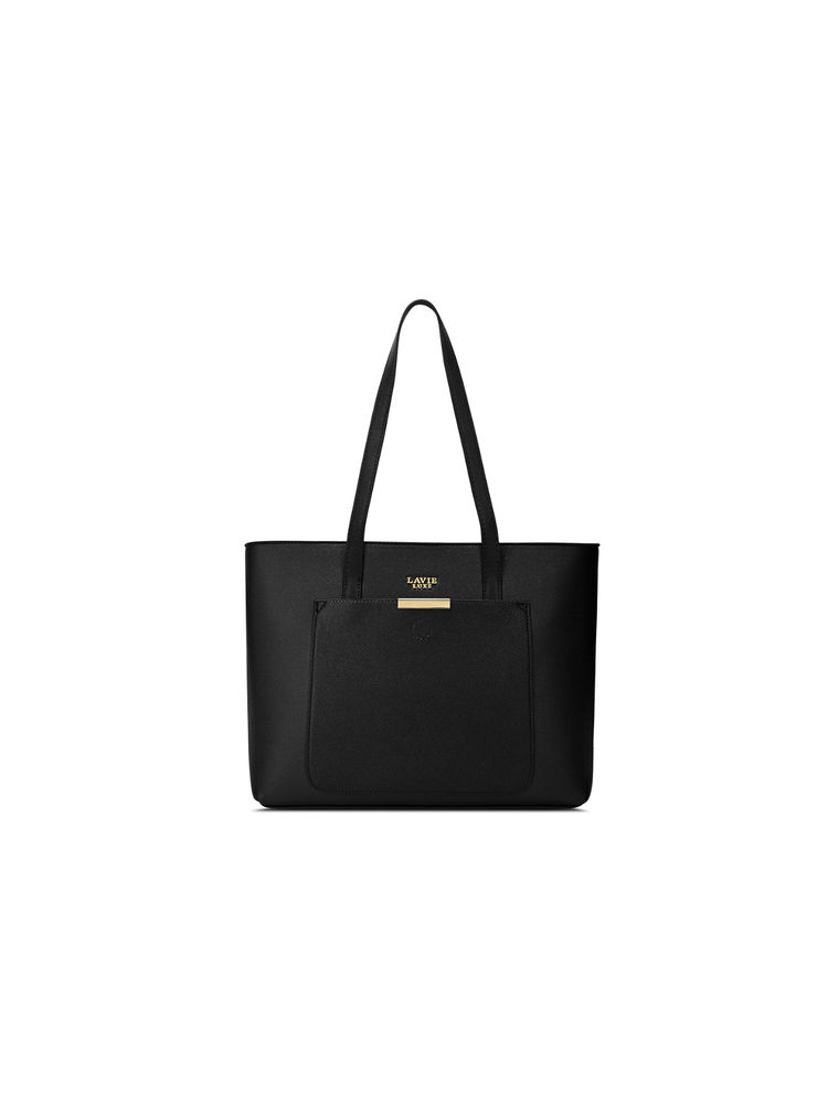 Lavie Luxe Women's Bliss Tote Handbag (Black) (L)-image-36
