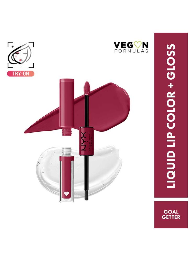 NYX Professional Makeup Shine Loud High Shine Lip Color and Gloss - Goal Getter