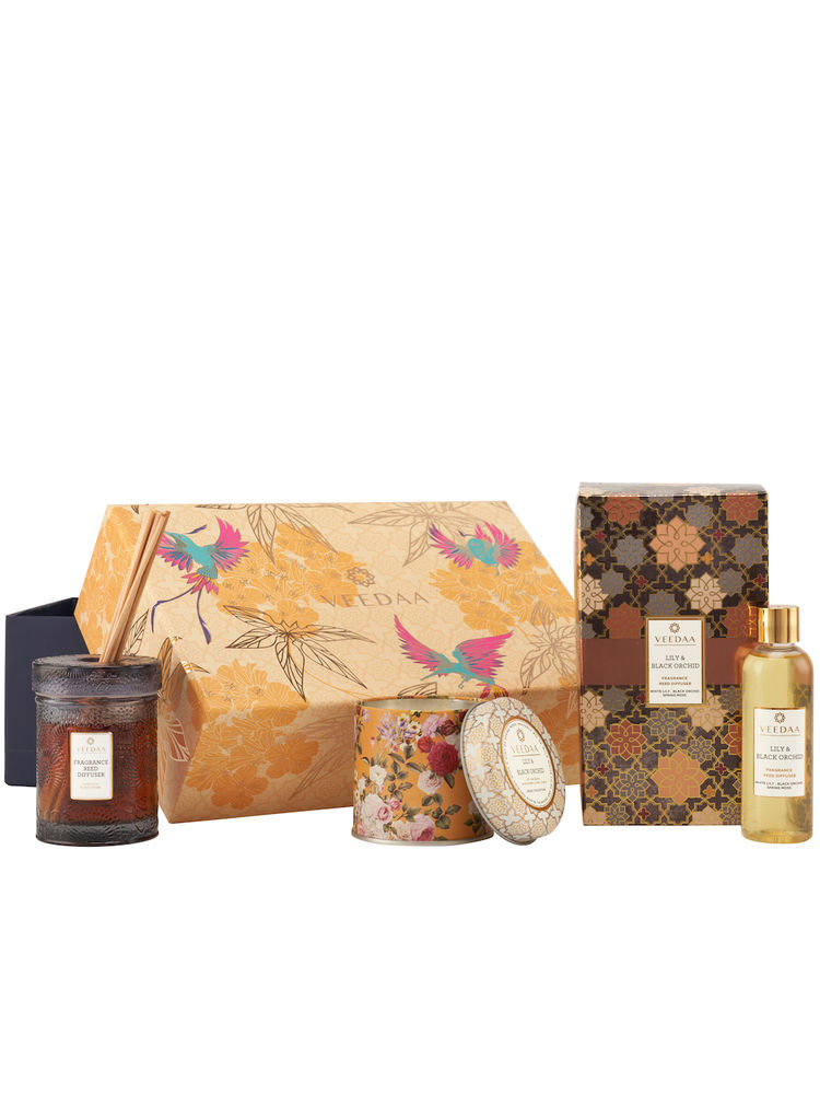 Veedaa Candles Lily & Black Orchid Duo Gift Set-image-9