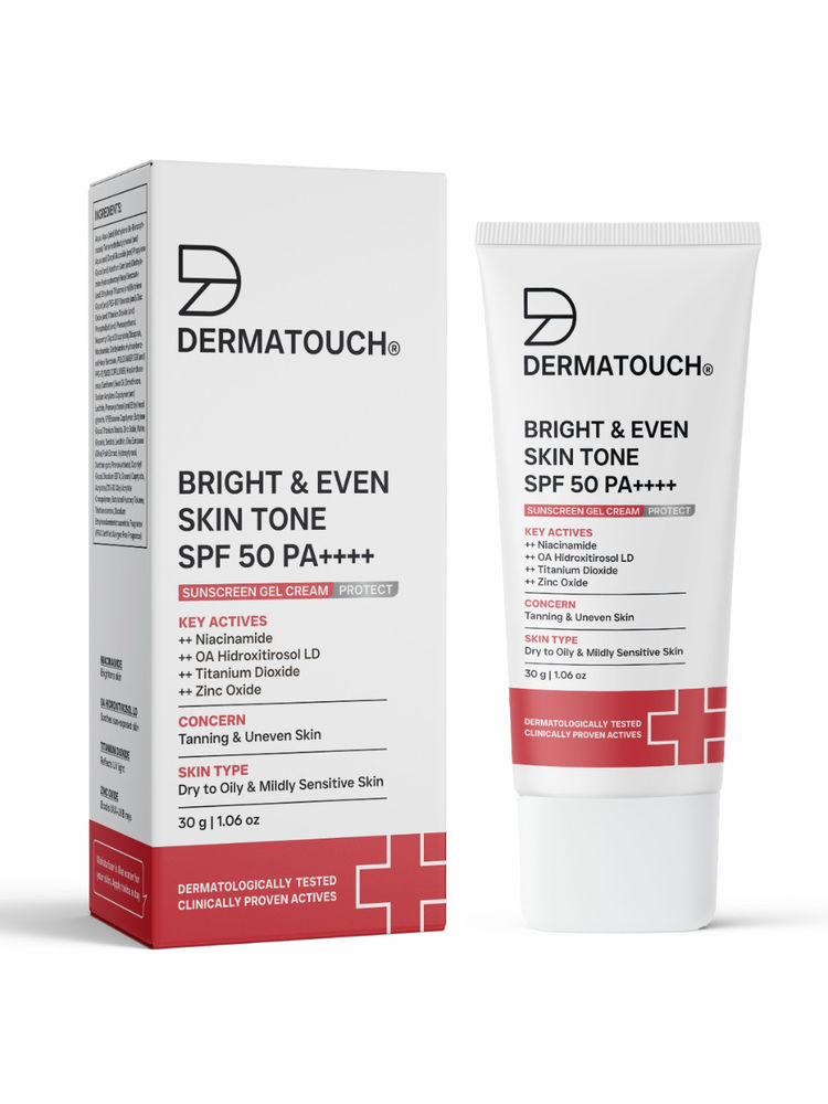 Dermatouch Bright & Even Skin Tone SPF 50 PA++++ Sunscreen Gel Cream-image-21