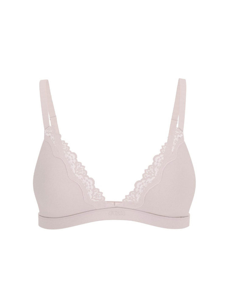 guess fashion Guess Polyamide Solid Beige Push Up Bra-picture-21