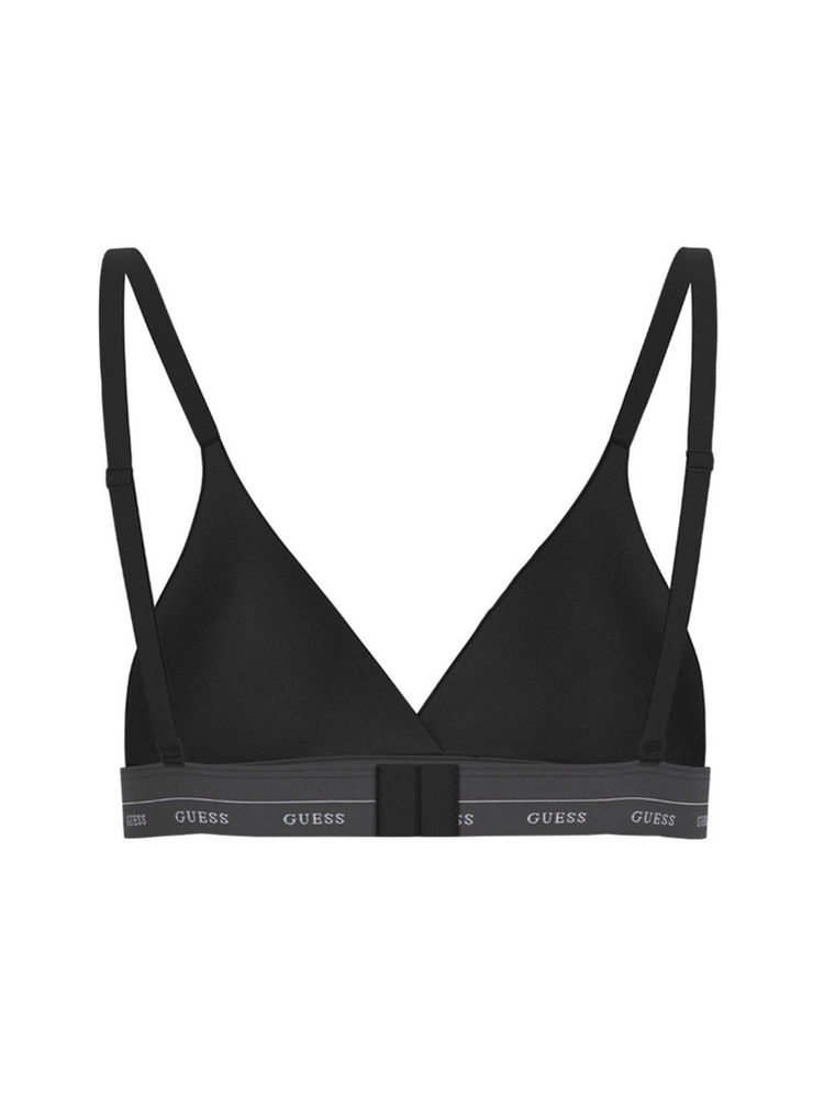 guess fashion Guess Polyamide Solid Black Soft Bra-picture-34