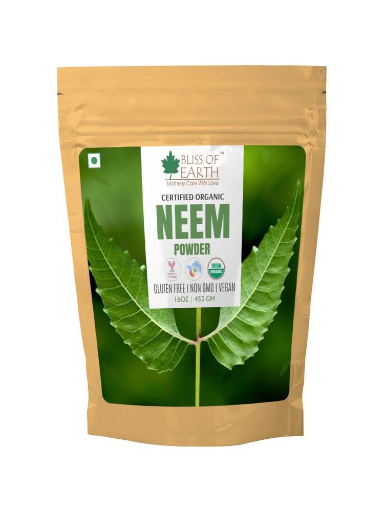 Bliss Of Earth Certified Organic Neem Leaf Powder-picture-15
