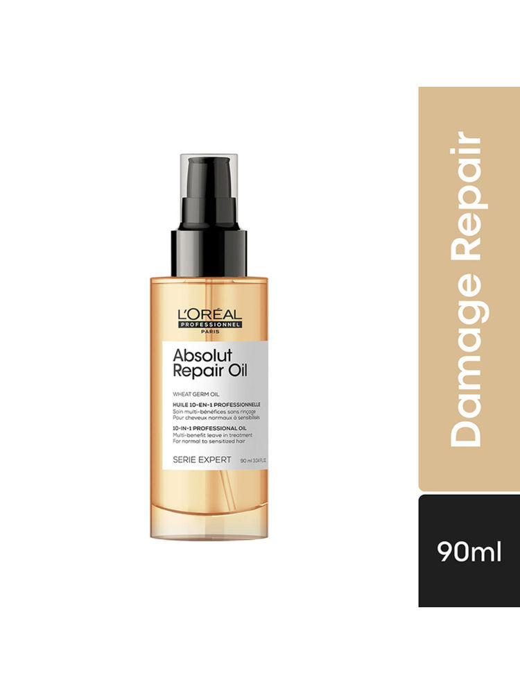 L'Oreal Professionnel Absolut Repair 10-in-1 Multi-Benefit Hair Serum For Dry And Damaged Hair