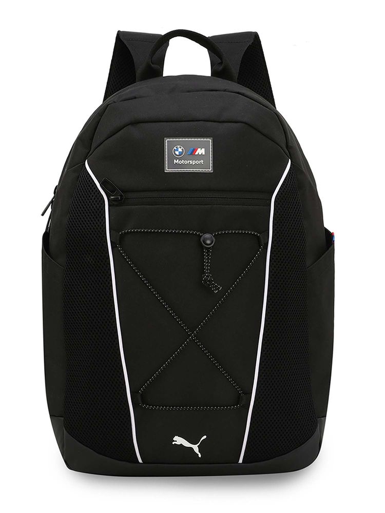 Puma Black Solid BMW Mms Backpack-picture-18