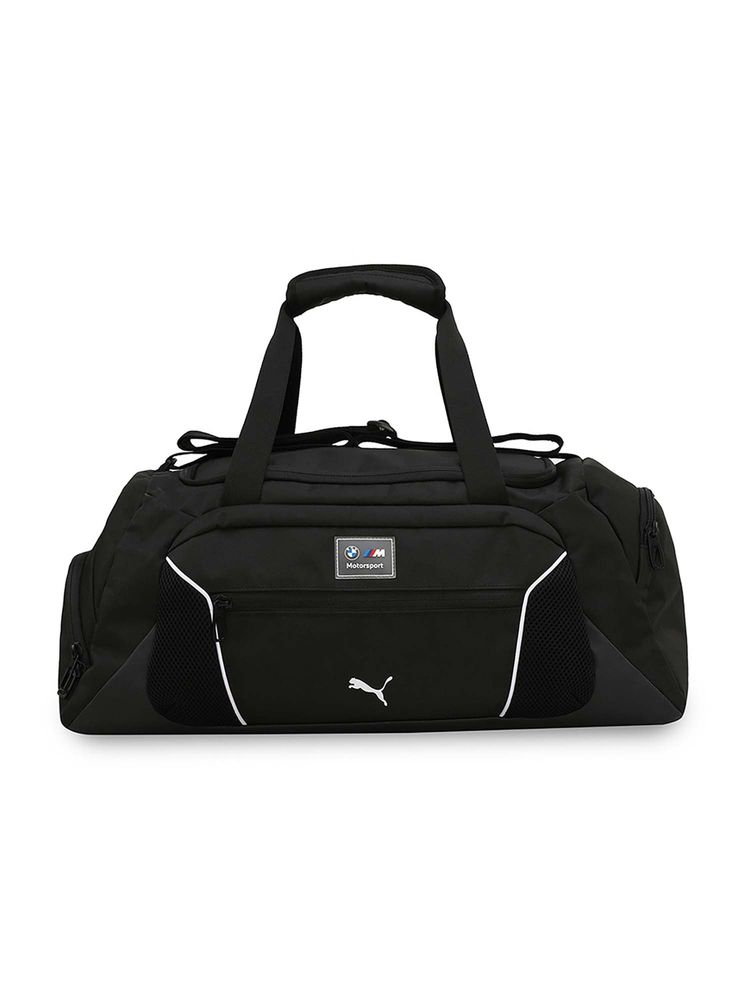 Puma Black Solid BMW Mms Duffle Bag With Detachable Strap-picture-28