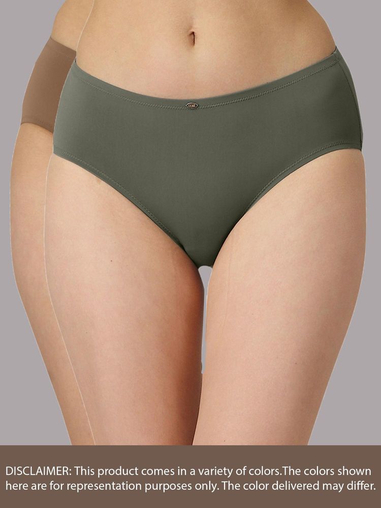 SOIE Womens High Rise Full Coverage Briefs (Pack Of 2)-picture-24