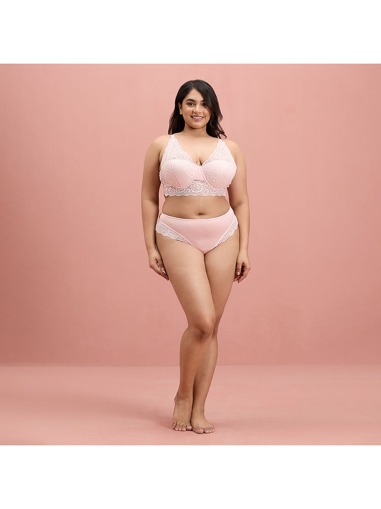 Nykd by Nykaa Sensual Lace Panty Peach NYP348-picture-18