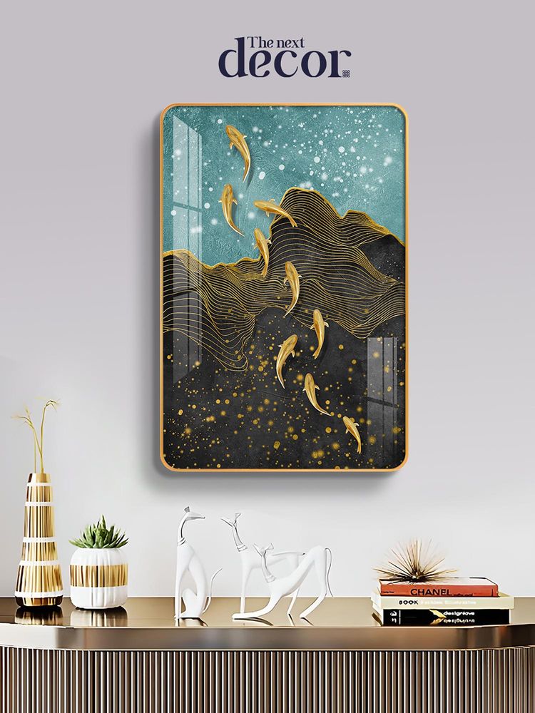 The Next Decor Koi Fish Mystic Flow Wood Wall Art-image-5