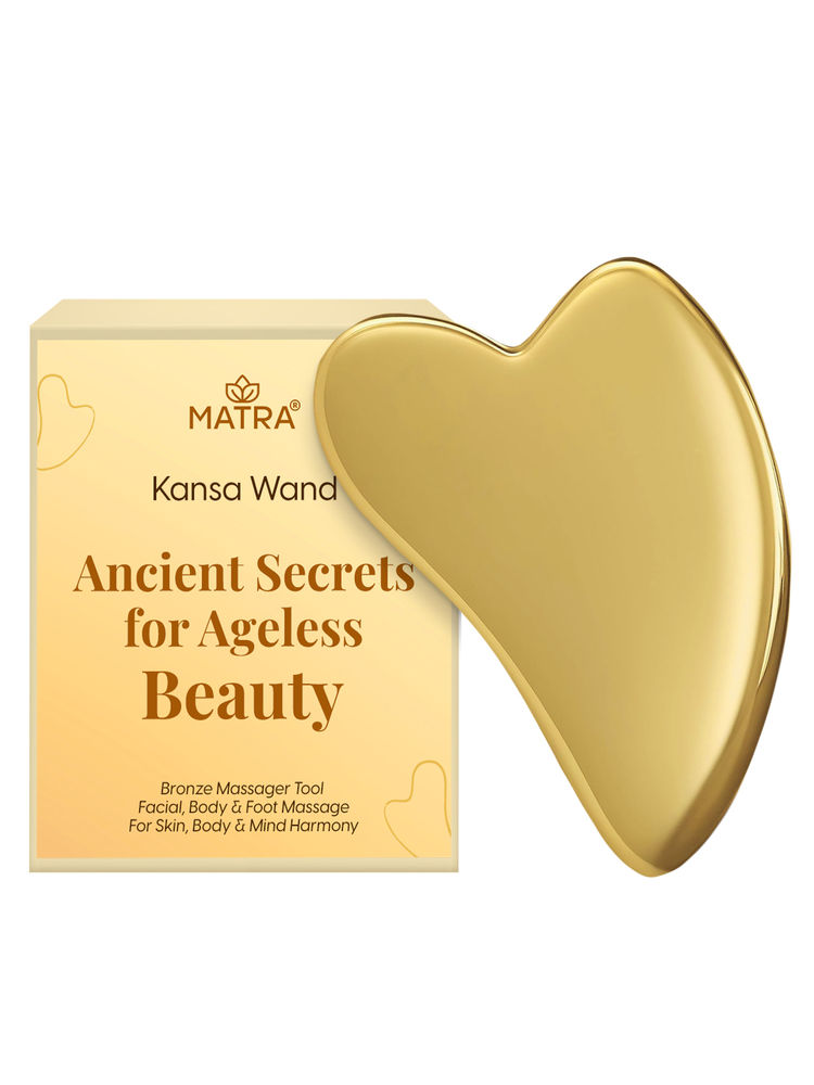 Matra Kansa Gua Sha Face & Neck Massager Facial Roller Tool-picture-0
