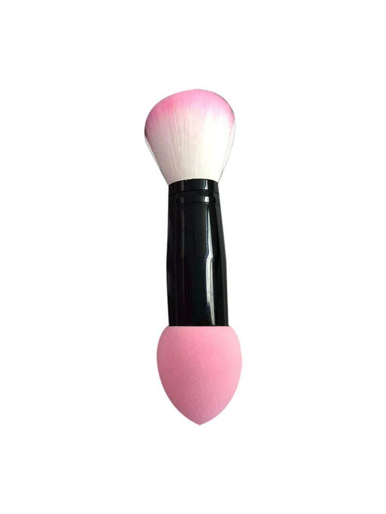 Kazarmaa 2-In-1 Makeup Brush And Sponge - Multicolor-picture-42