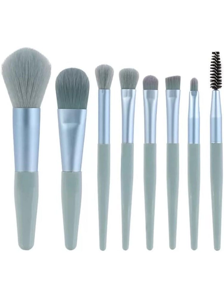 Kazarmaa Makeup Blue Brush - Set Of 8-picture-29