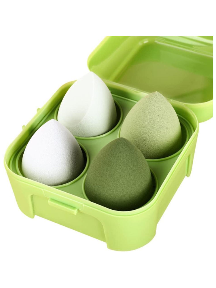 Kazarmaa Ultra Soft Blender Makeup Sponge - Set Of 4 (Multicolor)-picture-32