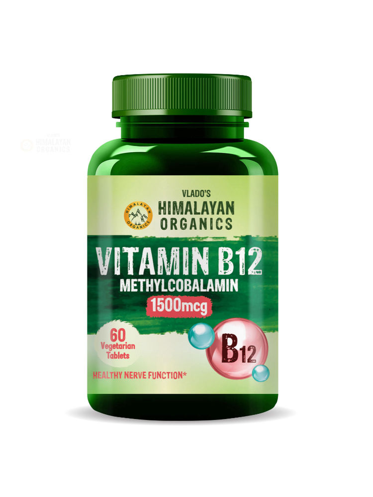 Vlado's Himalayan Organics Methylcobalamin 1500mcg B12 Vitamin Tablets-picture-14