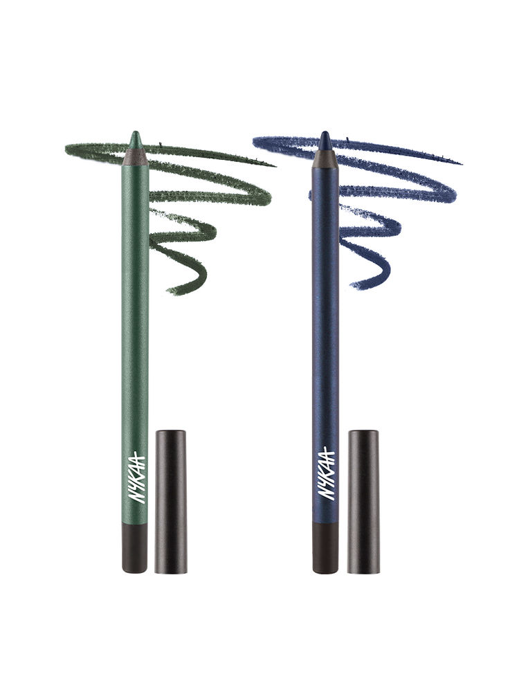 Nykaa Cosmetics Coloured Kajals Pack Of 2