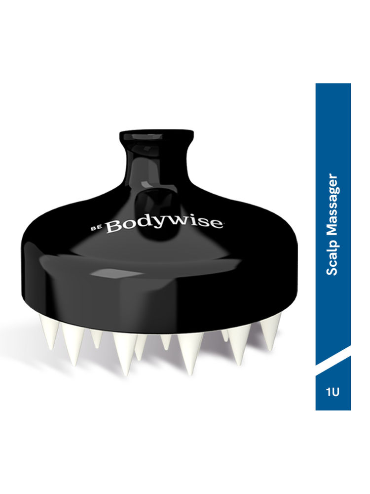 Be Bodywise Hair Scalp Massager for women - Helps Exfoliate & Stimulates Scalp - Comfortable Grip