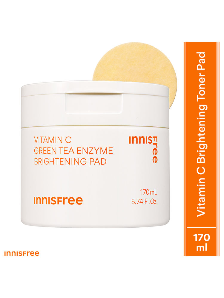 Innisfree Vitamin C Green Tea Brightening Toner Pad-picture-11