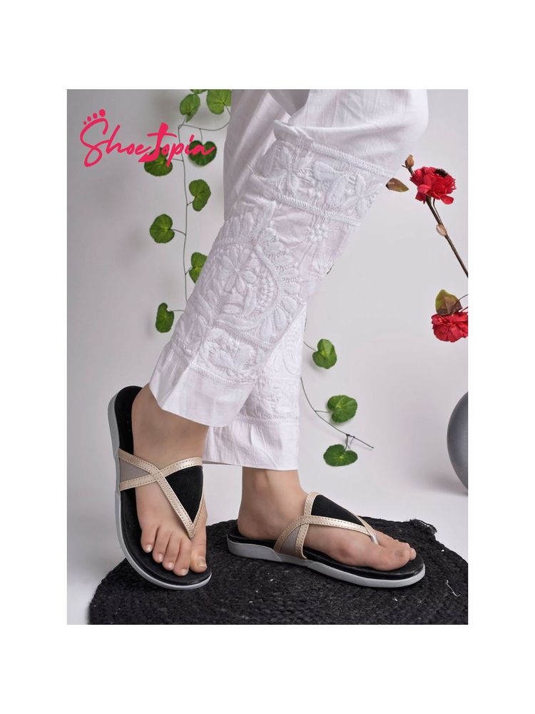 Shoetopia Stylish & Comfortable Black Flats