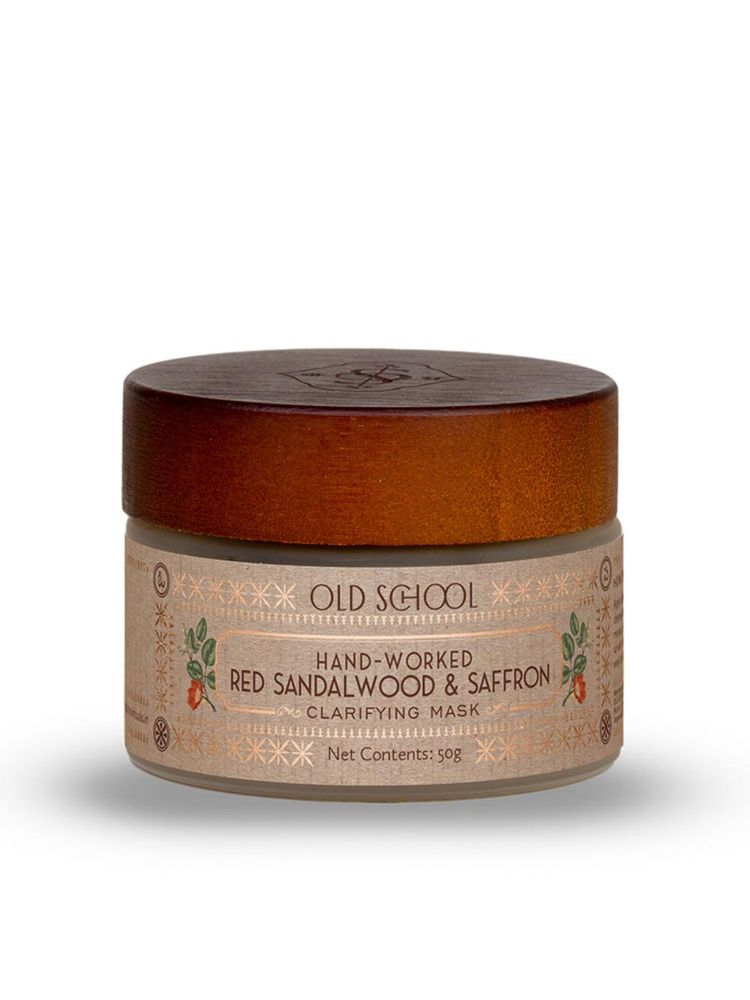 Old School Hand-Worked Red Sandalwood And Saffron Clarifying Face Mask-picture-10