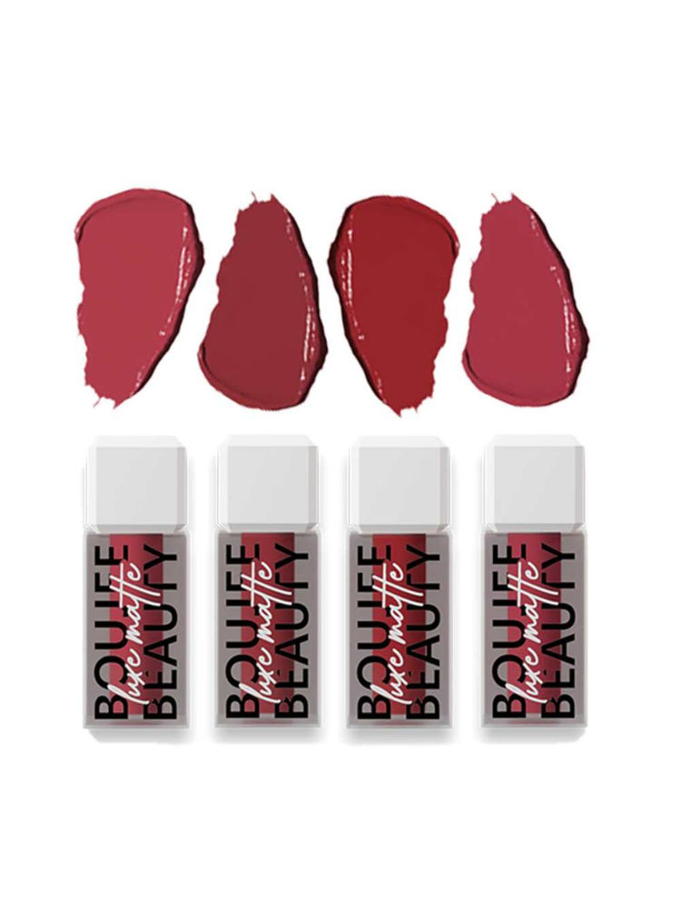 Boujee Beauty Mini Liquid Lipstick Combo - Sexy Brownie-image-37