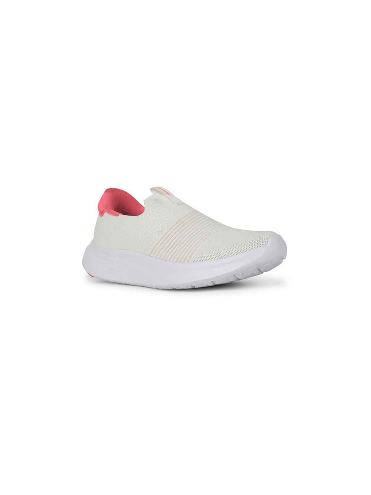 Power Women White Slip On Walking Shoes-image-44