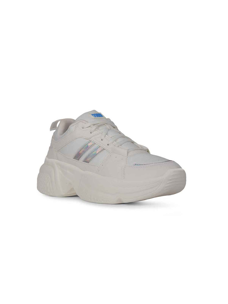 North Star Women White Sneakers-image-3