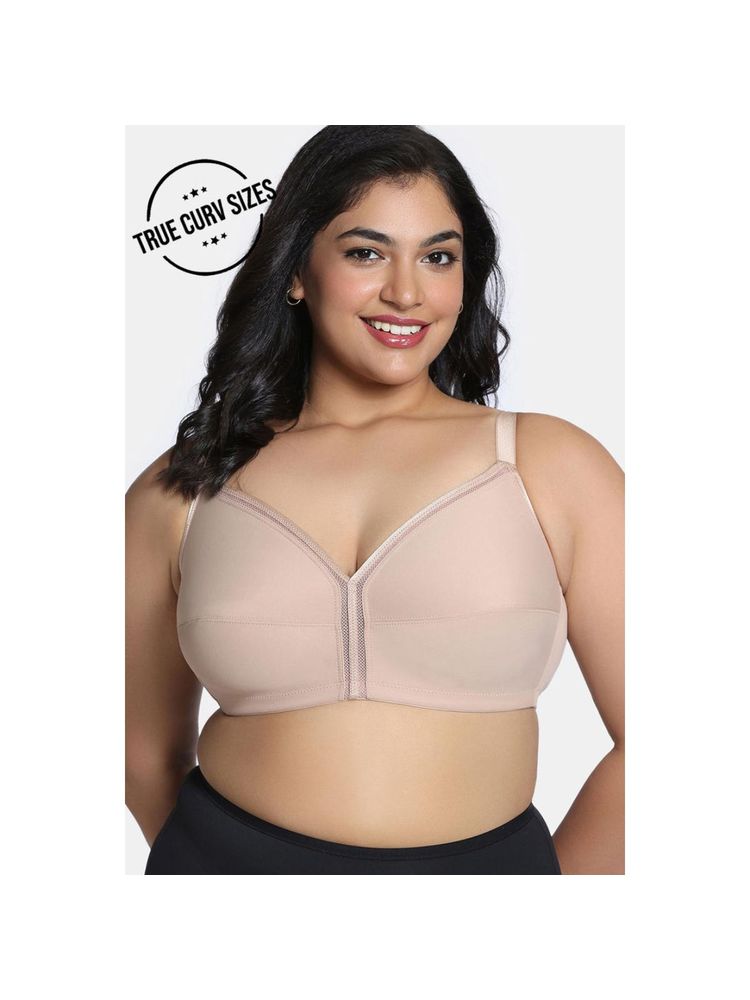 Zivame True Curv Cotton Laminated Non Wired Full Coverage Minimiser Bra - Skin-image-13