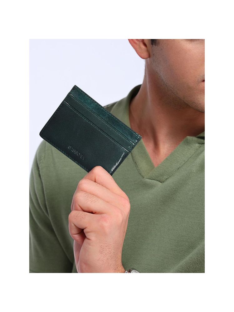 Sassora Genuine Premium Patent Leather Unisex Credit Card Holder-image-33