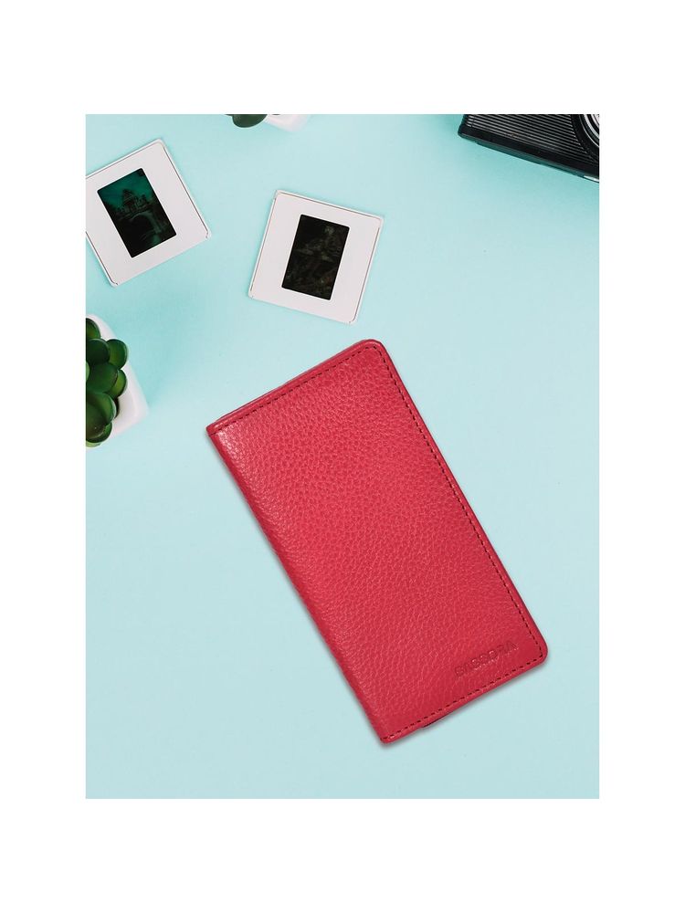 Sassora Premium Leather Zip Closure Unisex Travel Key Case-image-43