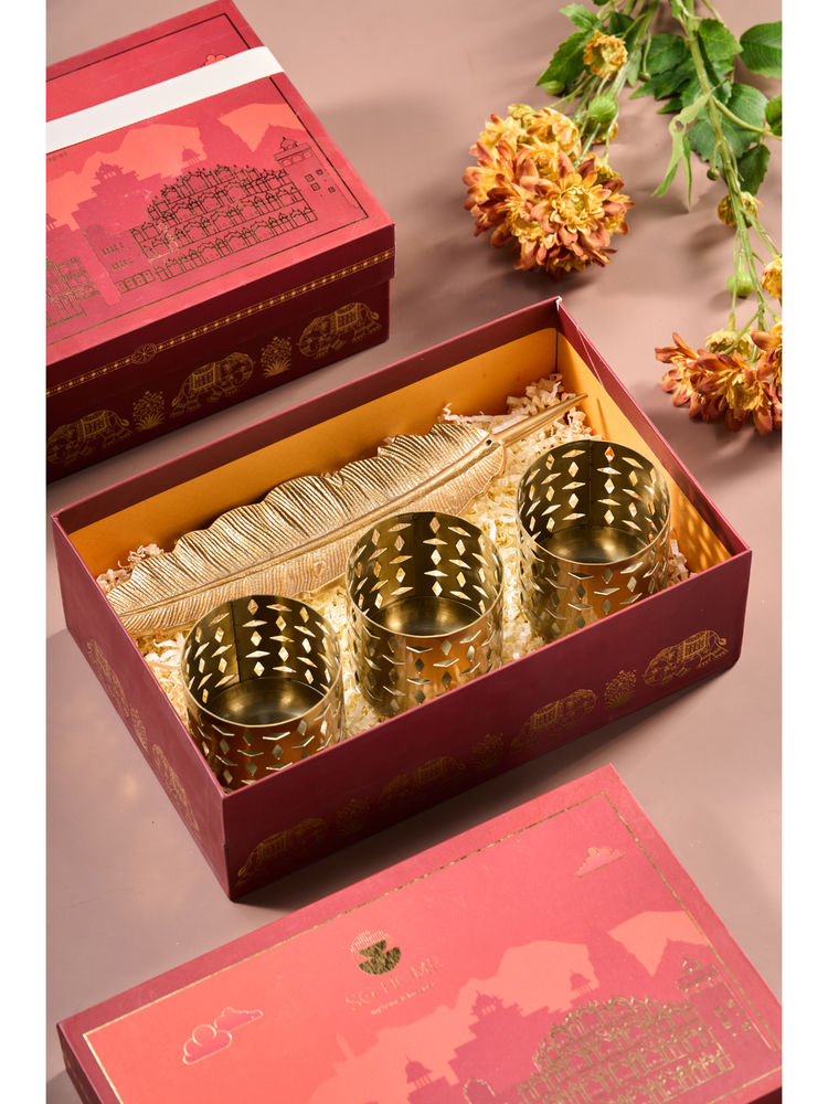 SG Home Gold 4 Piece Indi Spiritual Gift Set-image-25