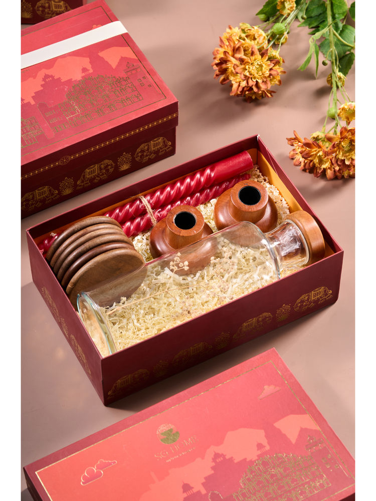 SG Home Brown 11 Piece Indi In my Peace Gift Set-picture-14