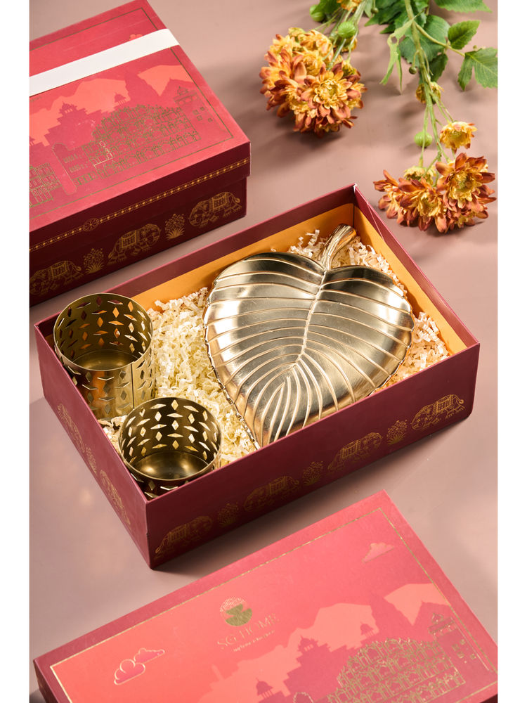 SG Home Gold 3 Piece Indi Sunlit Heritage Gift Set-image-36