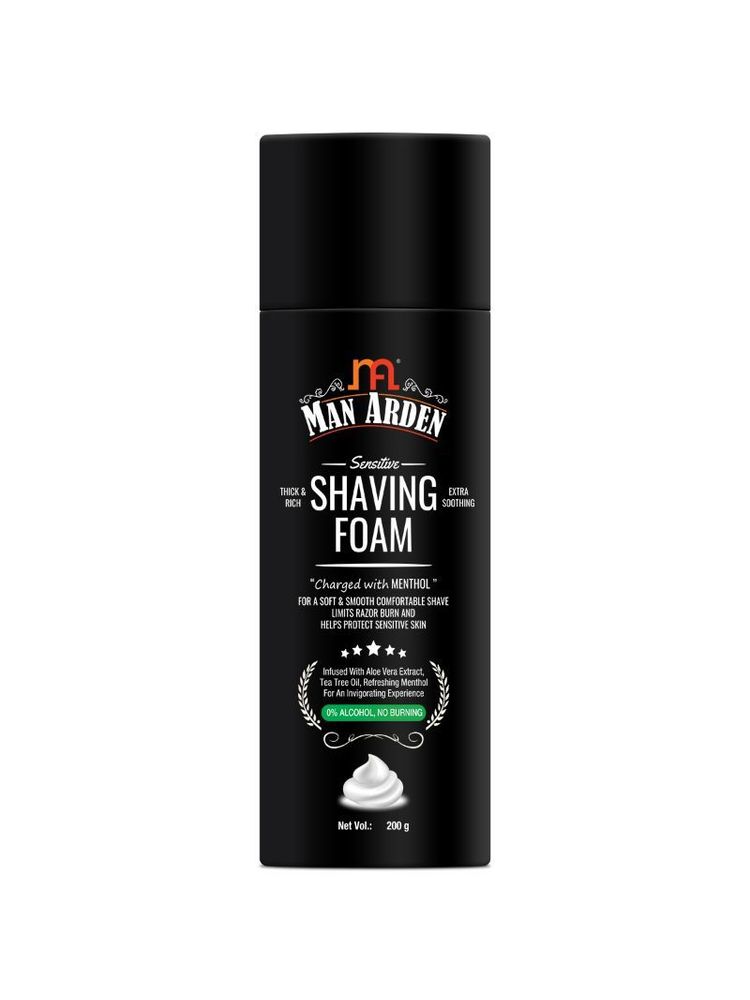Man Arden Shaving Foam For Sensitive Skin