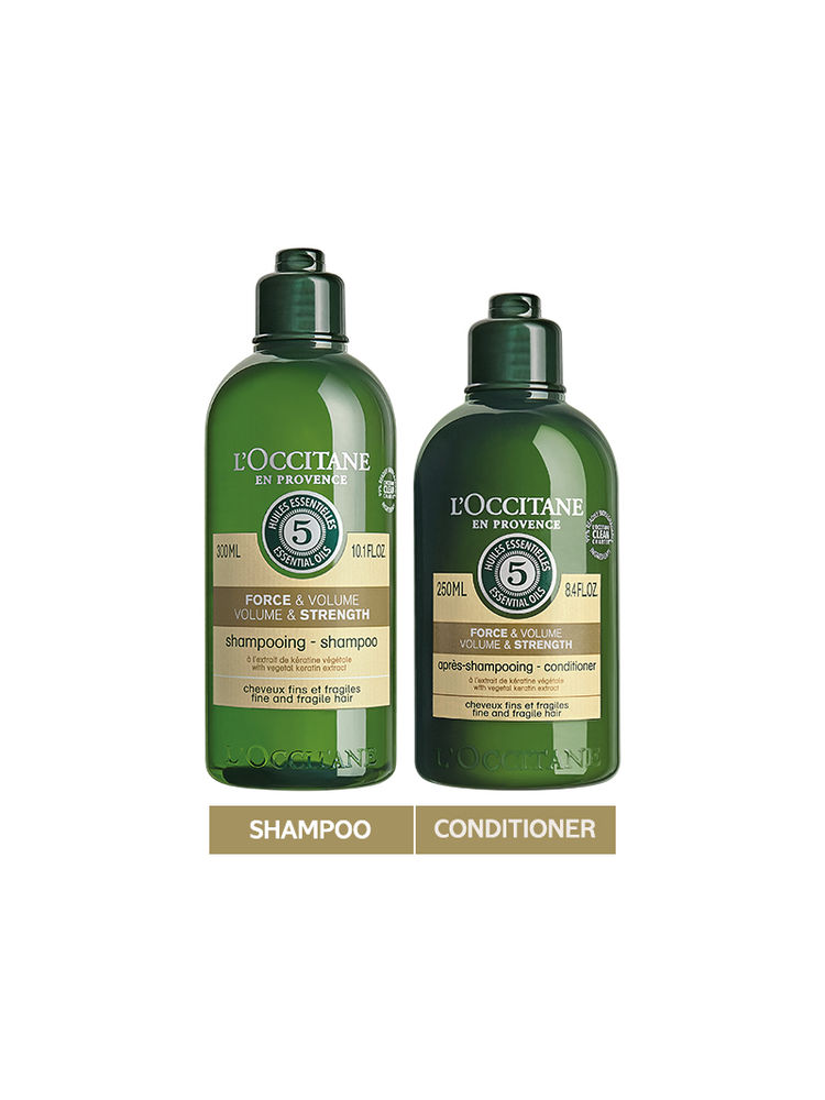 L'Occitane Volumising Hair Combo With Shampoo & Conditioner Contains Rosemary Oil-picture-42