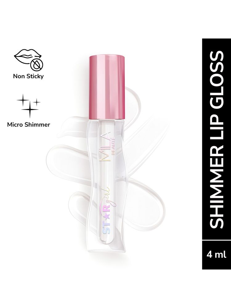 Mila Beauté Star Girl Lip Gloss With Peptides Collagen & Micro Shimmers-picture-18
