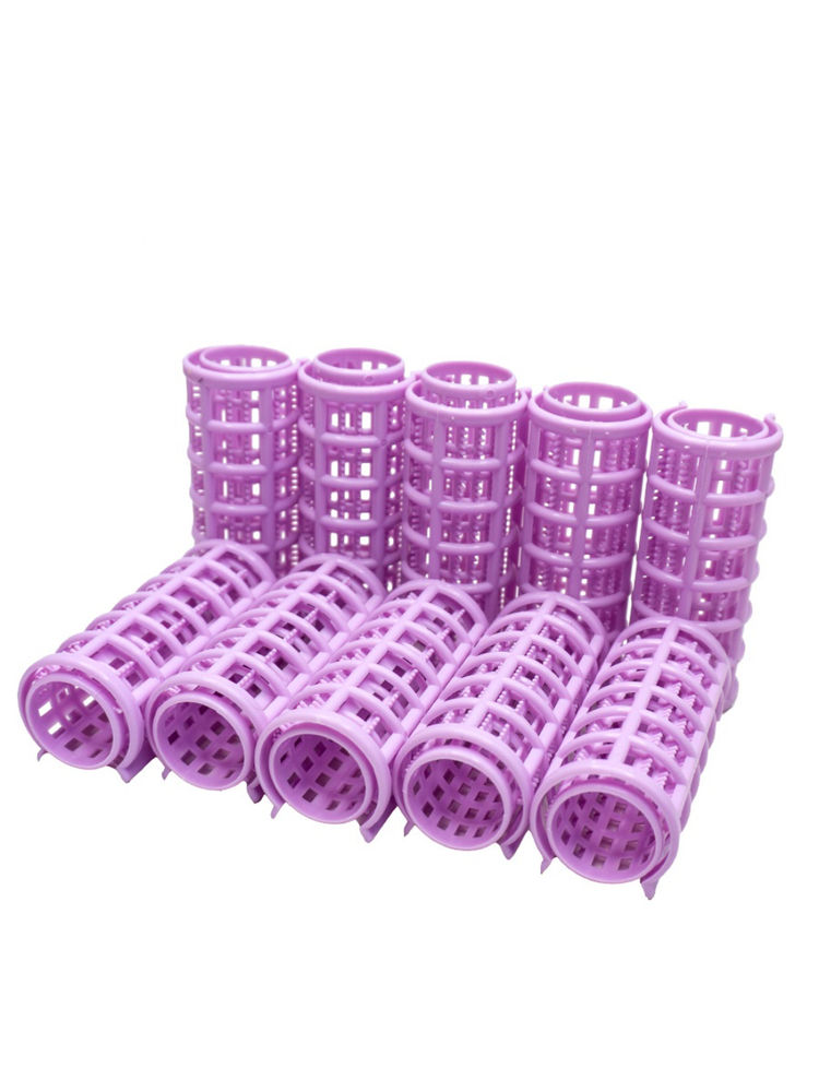 Beautiliss Multicolor Roller Curlers Clips For Women 25mm - Set Of 10-image-40